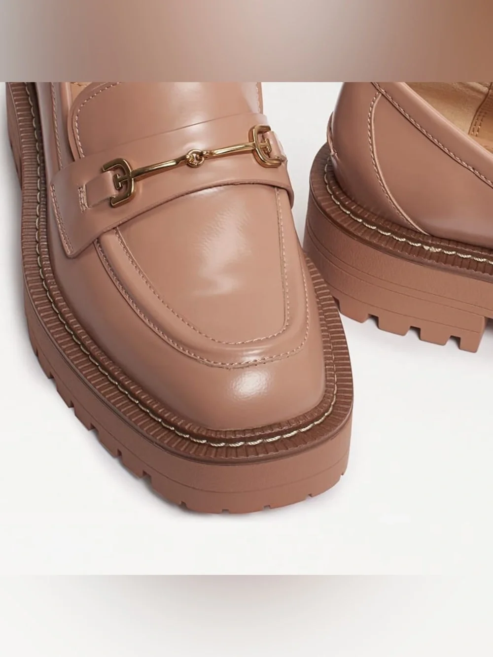 Sam Edelman Laurs Lug Sole Loafer in Blush